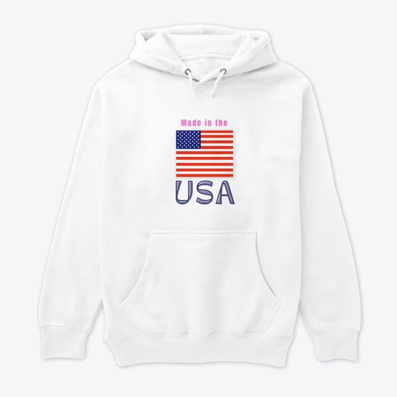 u s a flag t-shirt design