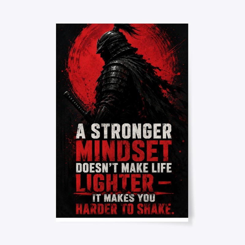 Warrior Mindset Wall Art