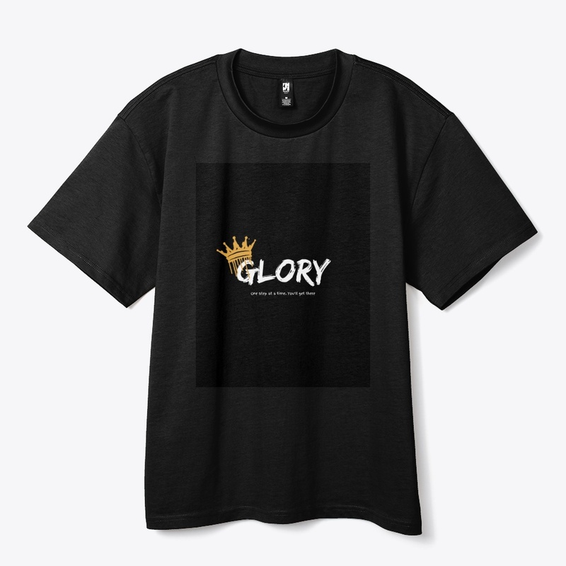White Typography Success Quote T-Shirt