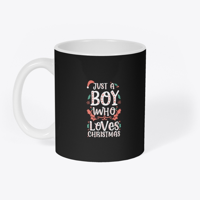 Just a boy who loves christmas,design