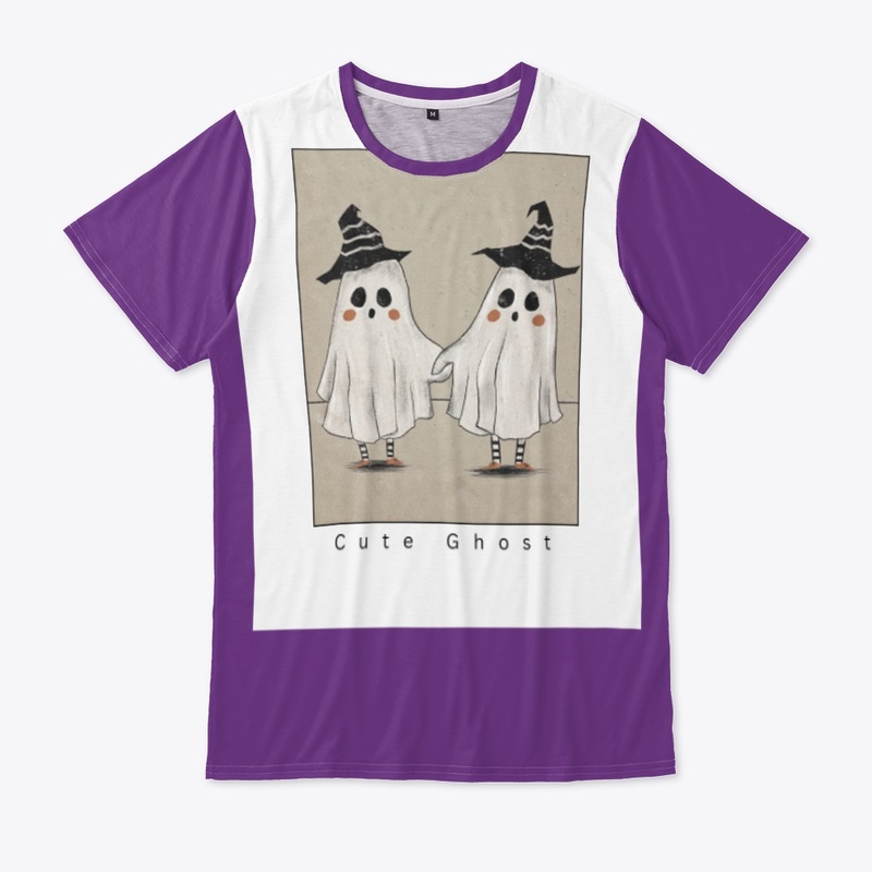 Cute ghost t-shirt nice design