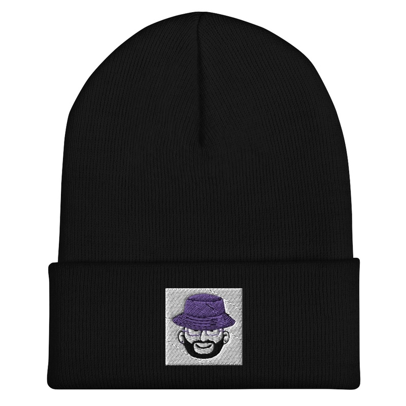 Purple Bucket Beanie 2