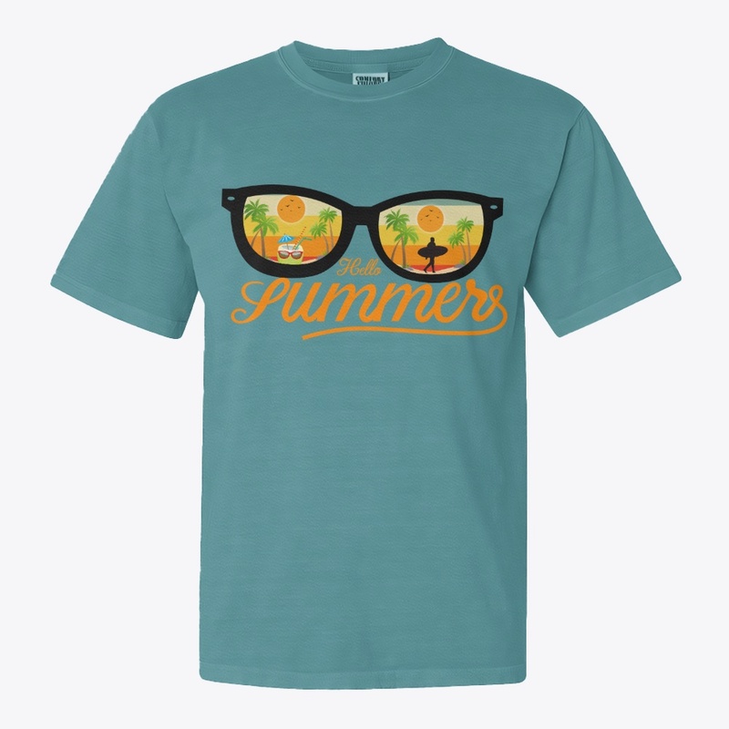 Summer t-shirt design