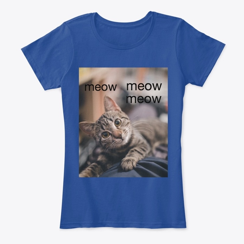 Meowing cat