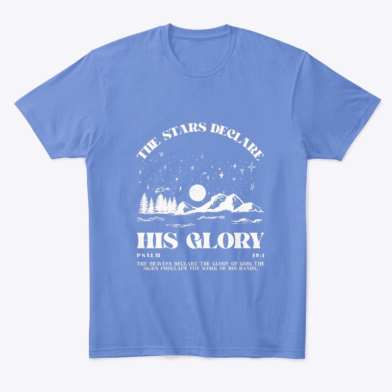 The stars declare his glory 
