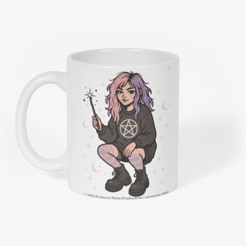 Pastel Goth Witch | Cute Alt Design