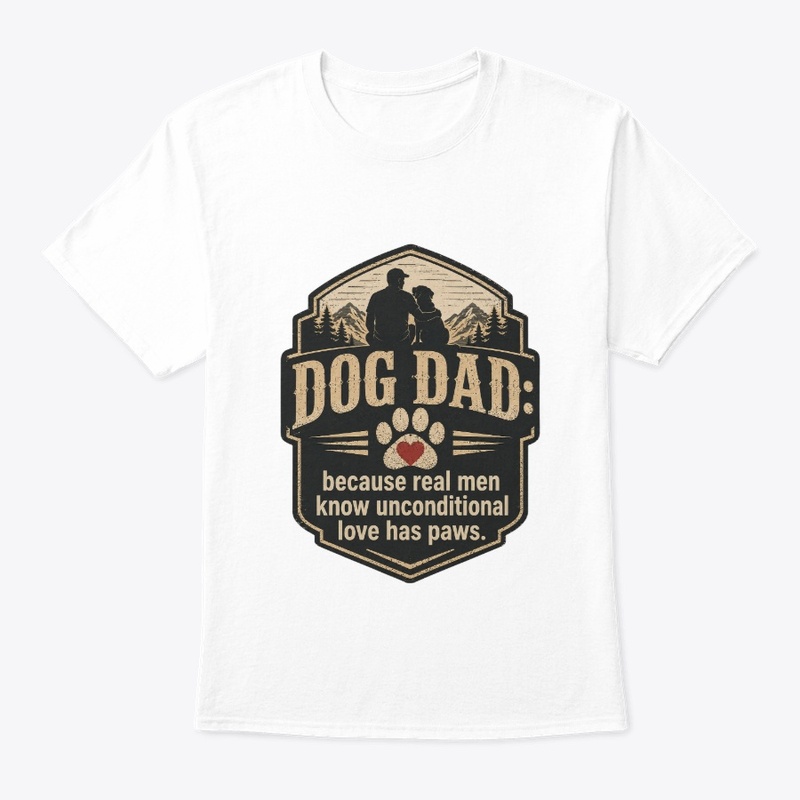 Unconditional Dog Dad Tee