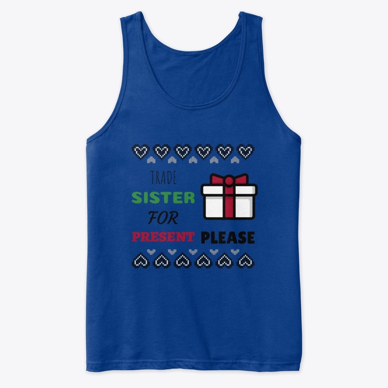 Christmas tank top cute sister 