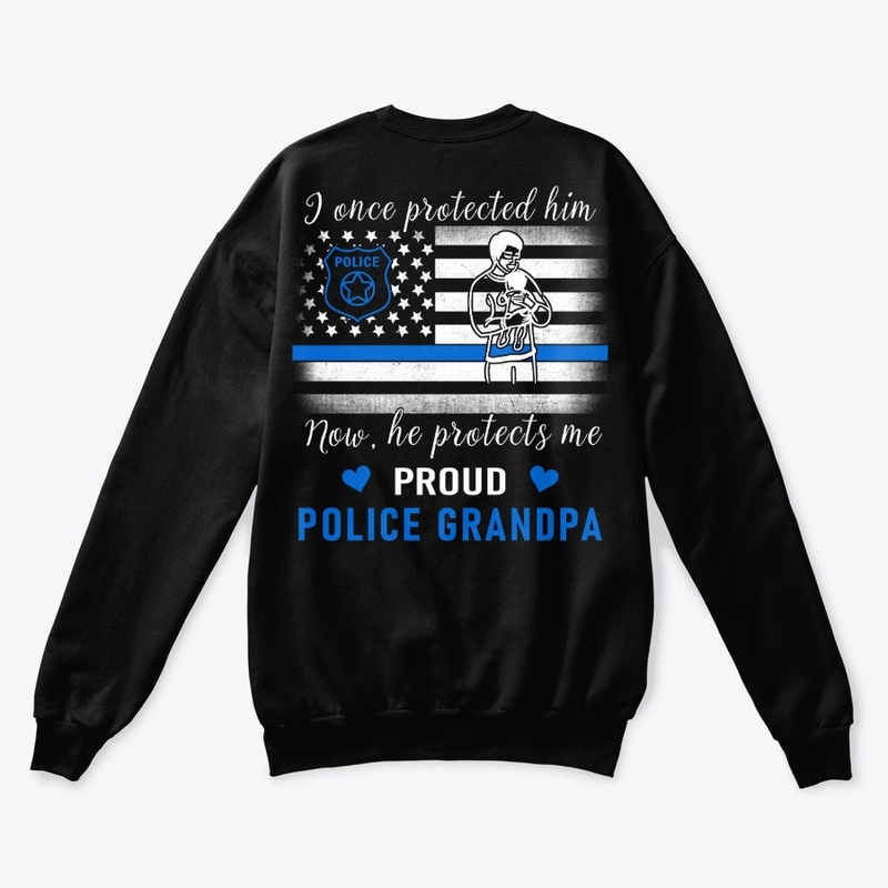 Police Grandpa T-Shirt - Family Shirt