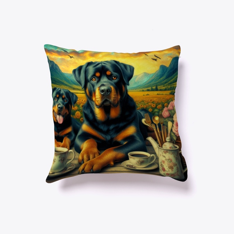 Rottweilers Spring