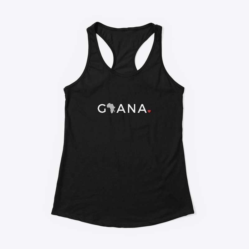 Ghana Love T-Shirt (Black)