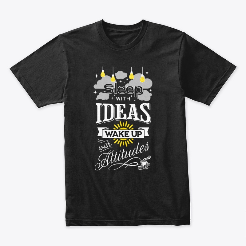 Sleep with Ideas - Chalkboard Lettering