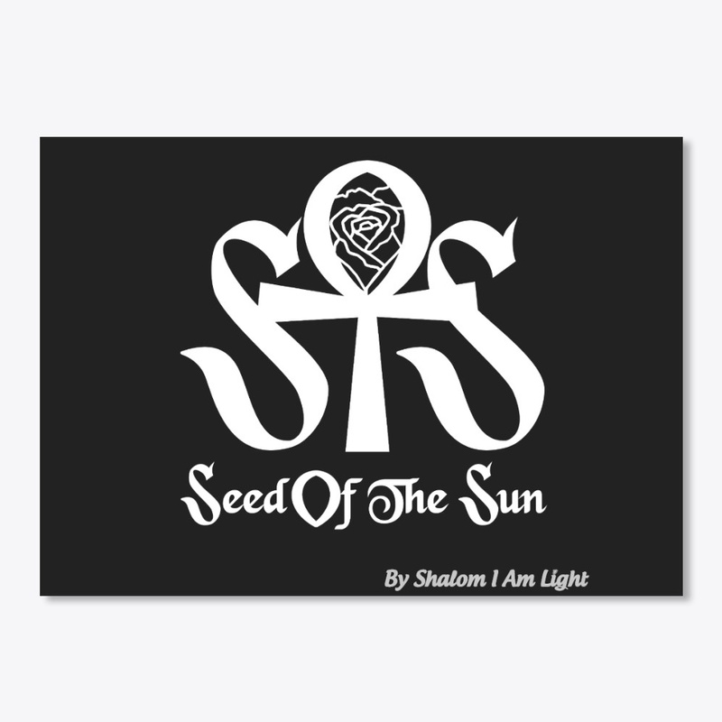 Seed Of The Sun Black White Rose