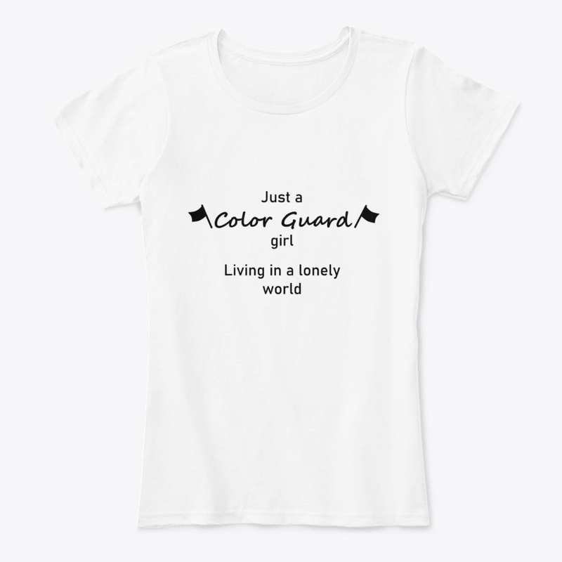 Color Guard Girl shirt