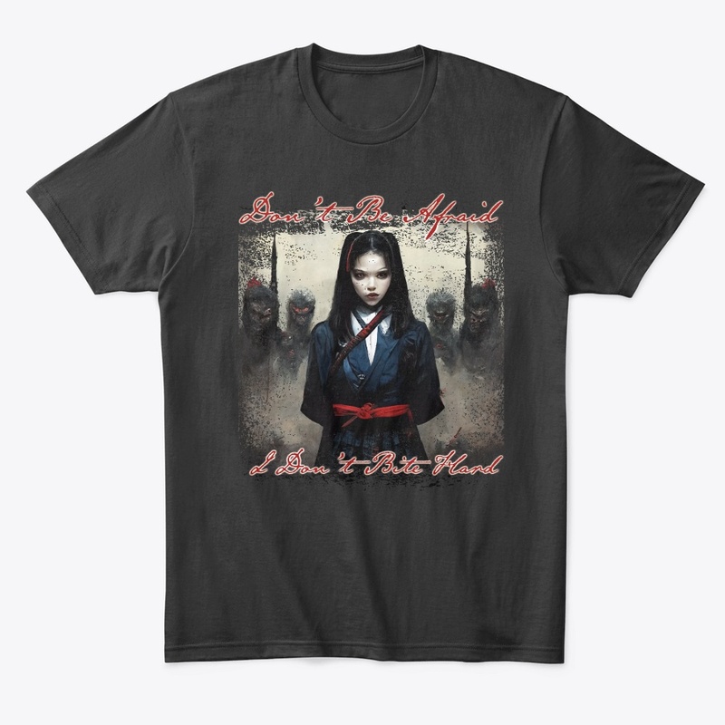 I Don't Bite That Hard Horror T-Shirt UK