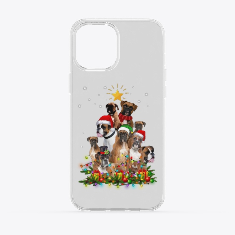 Boxer Dog Christmas T-Shirts