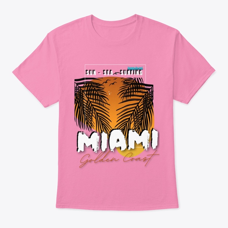 Miami Beach Golden Coast-T-Shirt!