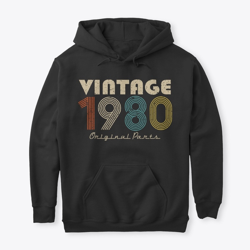 Vintage Original 1980 Birthday T-Shirts