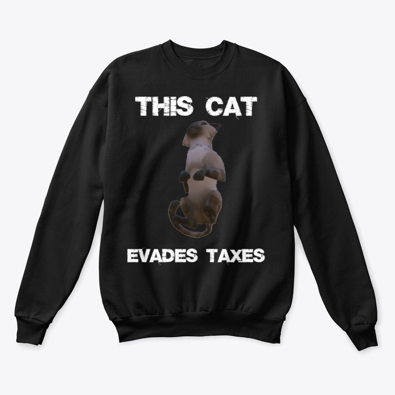 This cat evades taxes