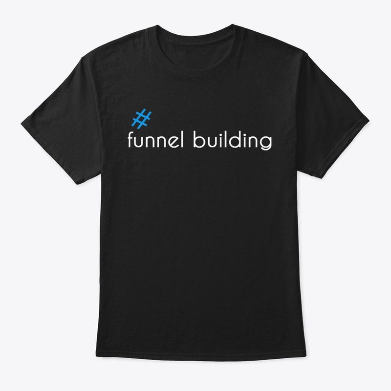 Funnel building shirt - hash blue