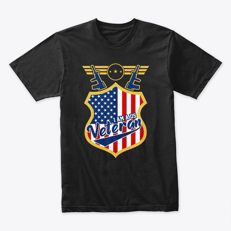 I am a US Veteran T Shirt Design