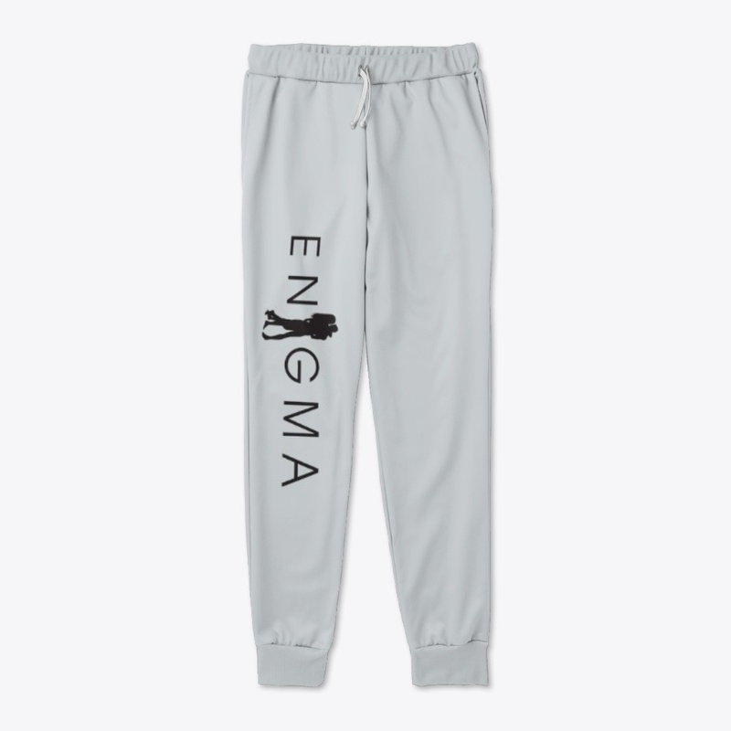 Enigma full logo (black) joggers