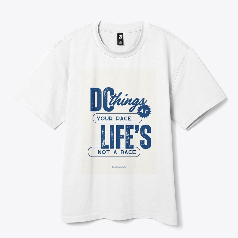 "Vanilla Cream Tee - Life’s Not a Race"