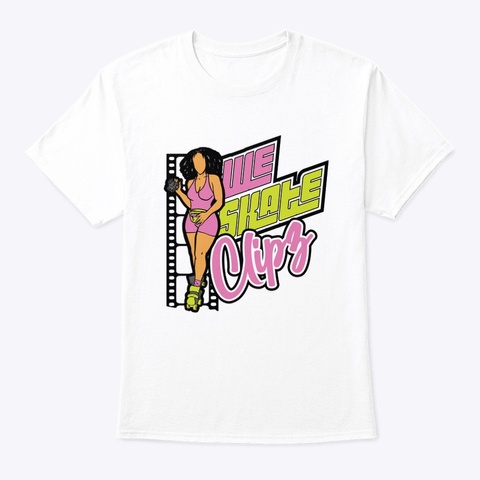 Weskateclipz  White T-Shirt Front