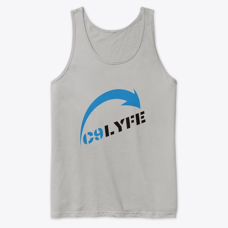 Mens Tank Top- Black Logo