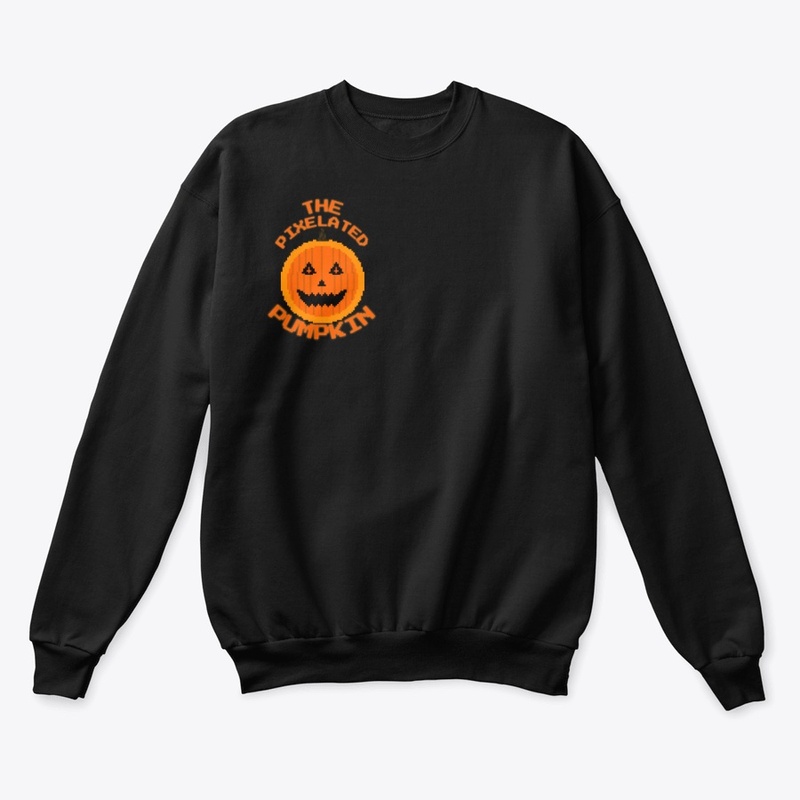 The Pixelated Pumpkin Slogan and Logo