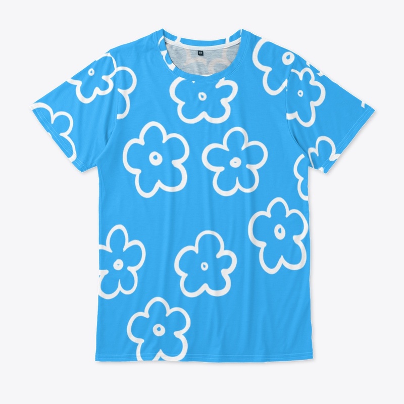 MEN'S OVERALL PRINT TEE
