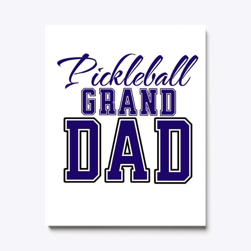 Pickleball Grand Dad in Blue