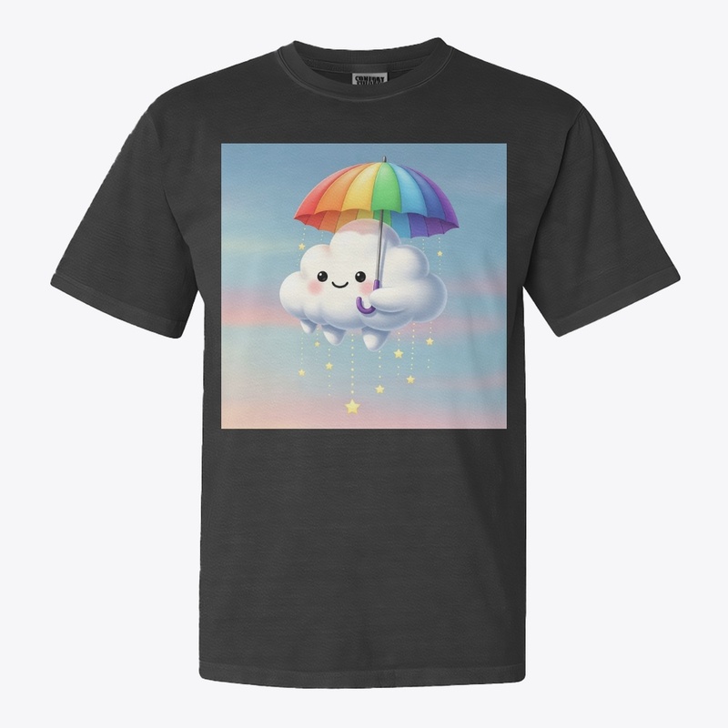 Cute Cloud &amp; Rainbow Umbrella