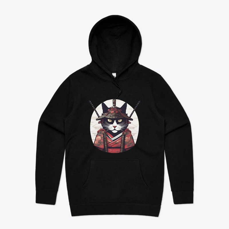 Samurai Cat - Fierce and Furry Warrior