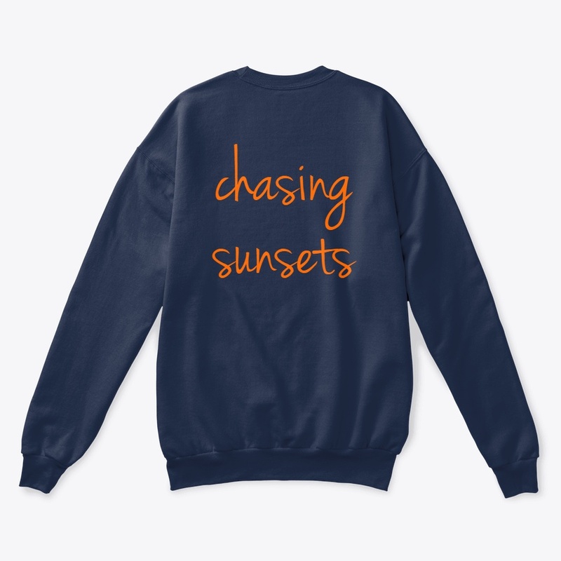 Chasing sunsets Crew Neck