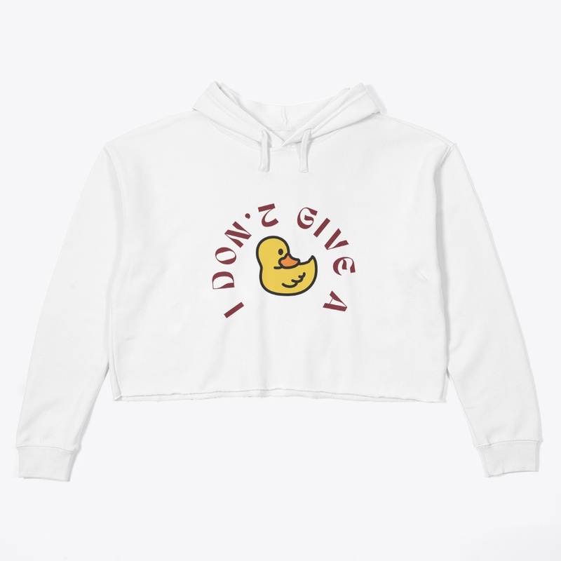 funny t-shirt i don't give a duck
