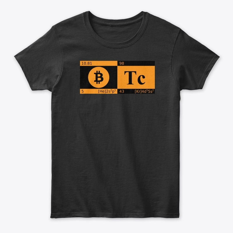 Bitcoin Btc periodic table of Elements