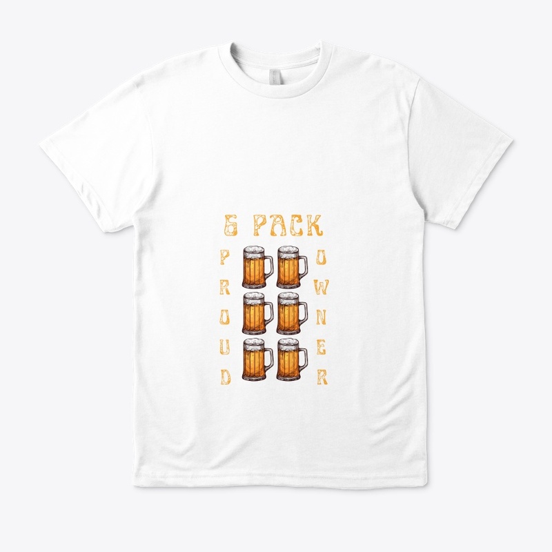 funny six pack proud owner
