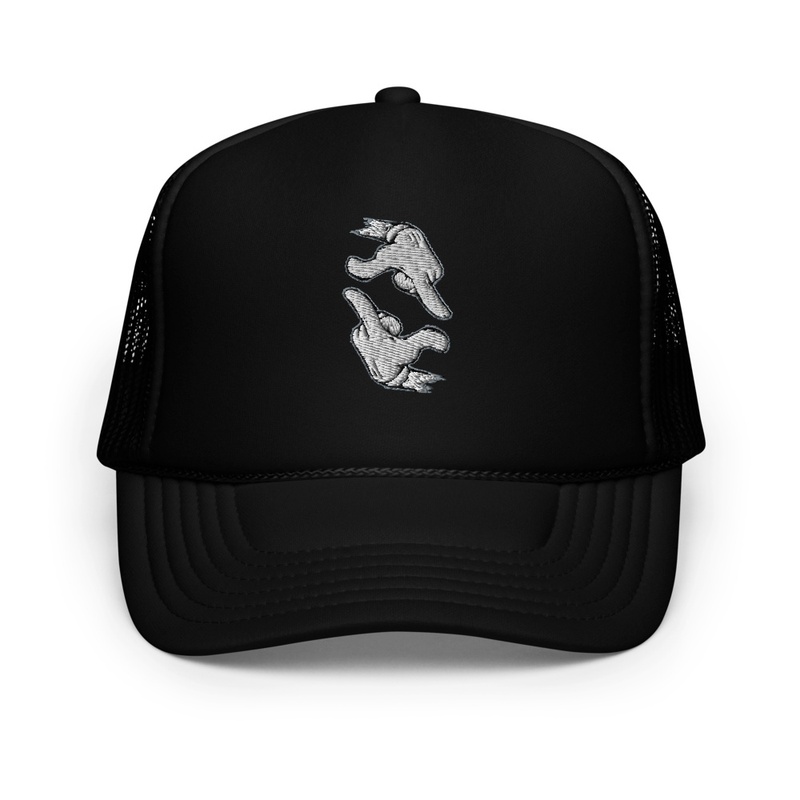 doble hands hat