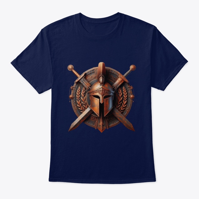 War helmets and swords