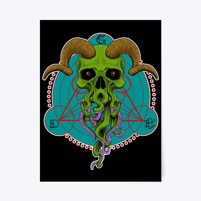 Cthulhu Skull