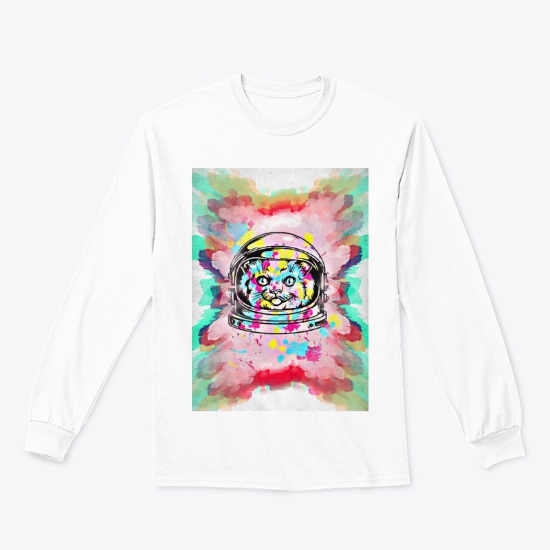 Cat tee design