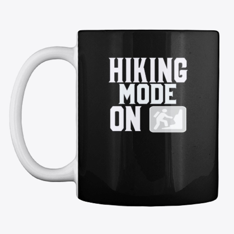 hiking mode on t shirts 