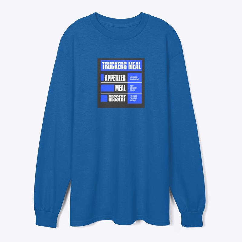 Truckers meal blue