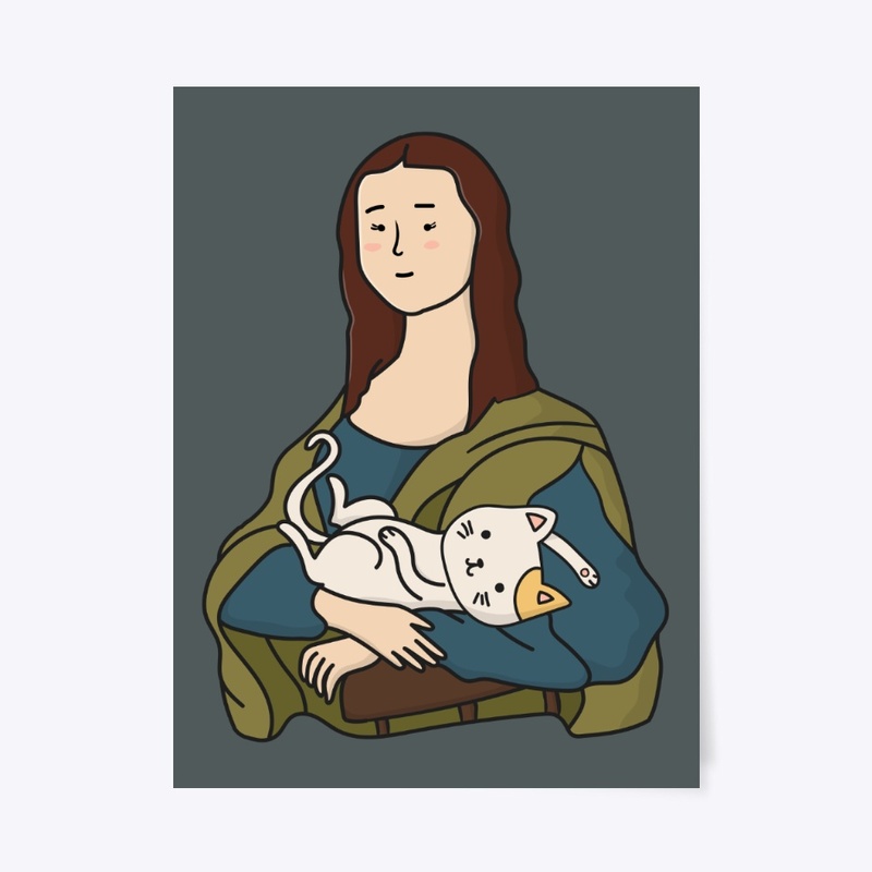 Cat mom, Mona Lisa