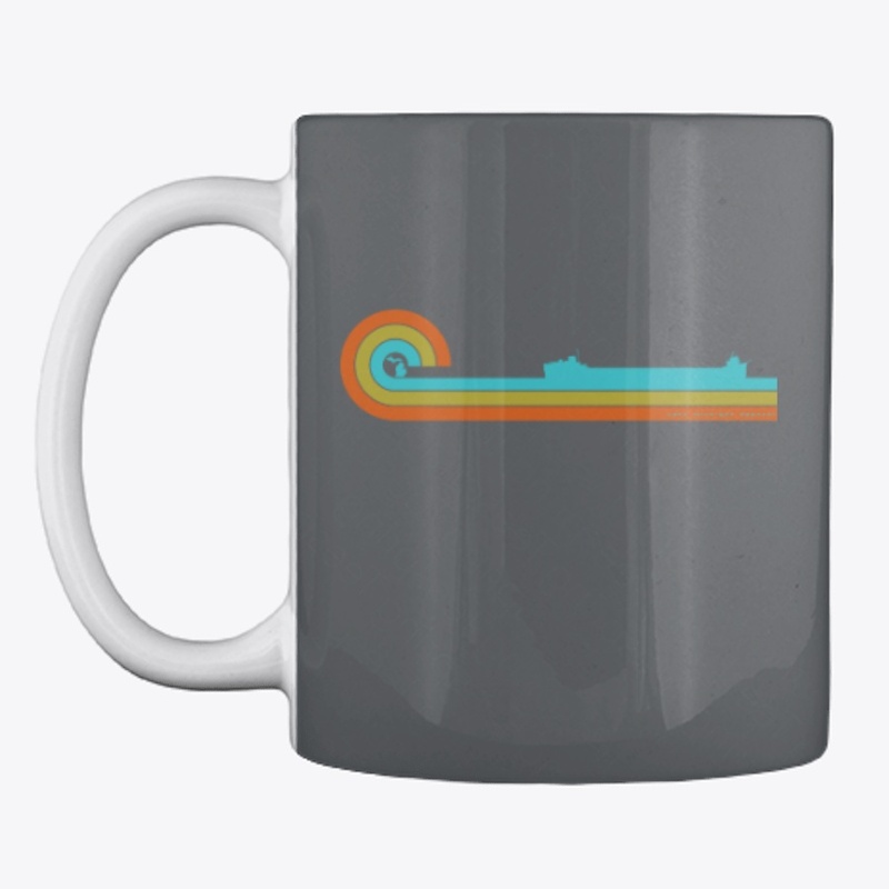 Michigan Retro Cargo Ship