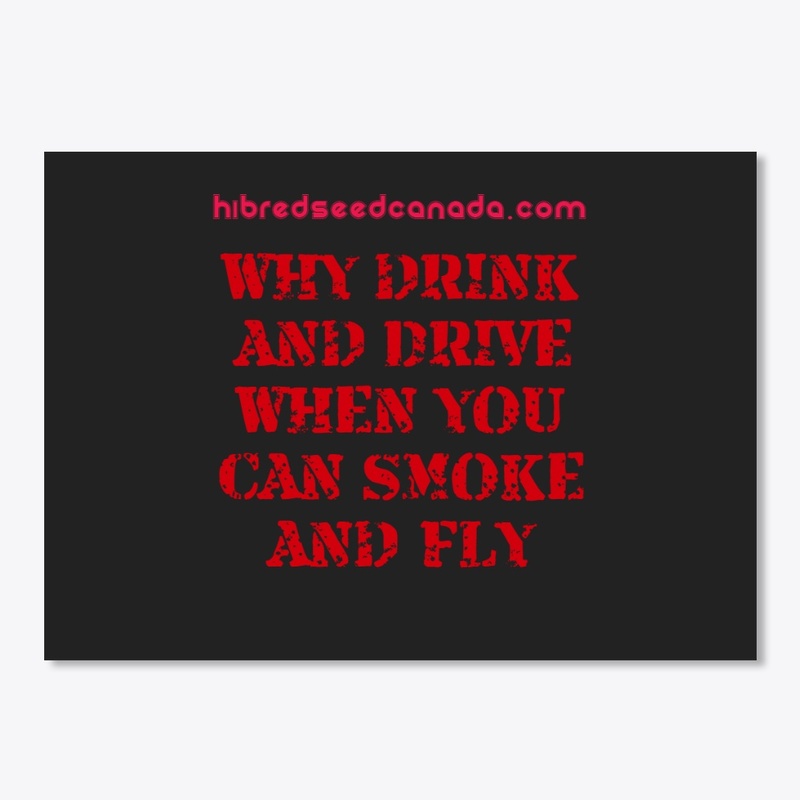 WHY DRINK AND DRIVE