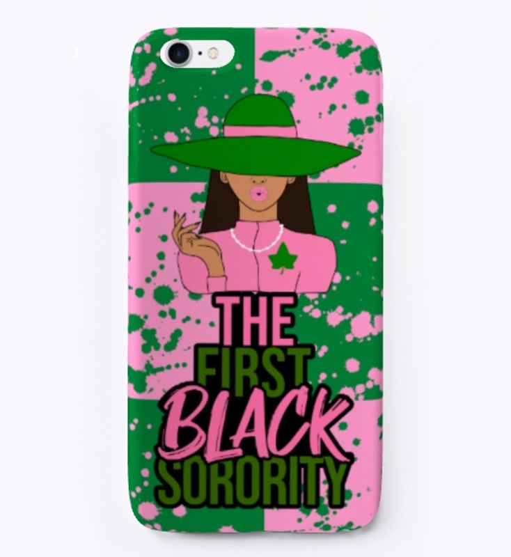 Paint Splatter 1st Black Sorority 