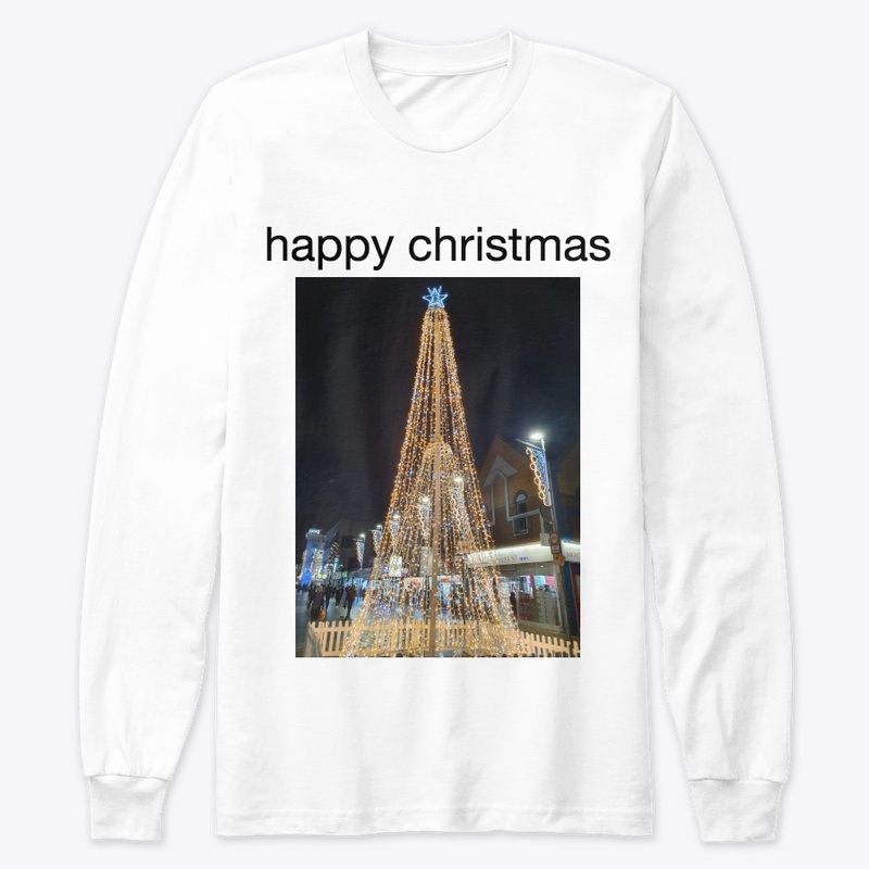 unsex nice  happy christmas t shirt 