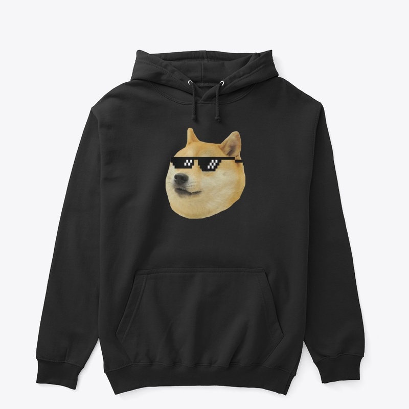 Doge with glasses